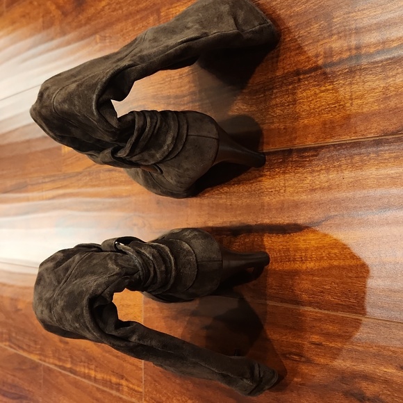 Blake Scott Suede Leather Boots size 10 - Picture 4 of 7